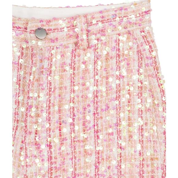 Stella 88 Big Girls Sequin Tweed Flare Pants Large (12-14) NWT - Picture 3 of 4